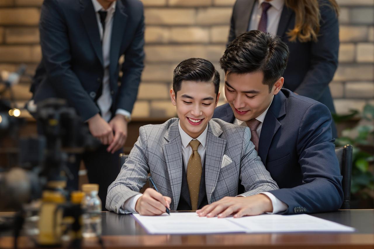 花都影视签约新生代演员陈晓宇，将出演年度大剧《山海经》